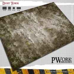 Tapis de jeu néoprène Dust Town Stadium