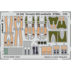 Tornado IDS seatbelts STEEL for ITALERI 