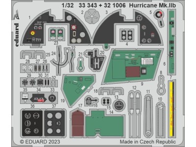 Hurricane Mk.IIb 1/32 REVELL 