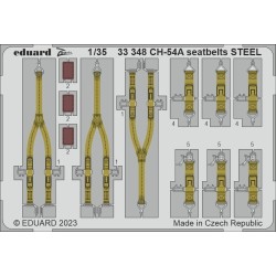 CH-54A seatbelts STEEL 1/35 ICM 