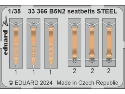 B5N2 seatbelts STEEL  BORDER MODEL 