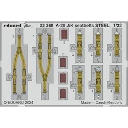 A-20J/K seatbelts STEEL  HKM 