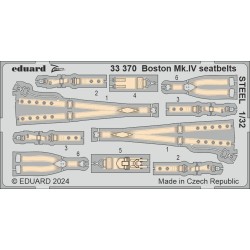 Boston Mk.IV seatbelts STEEL  HKM 