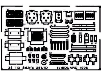 Sd.Kfz. 251/1 Ausf. D Detailbausatz 