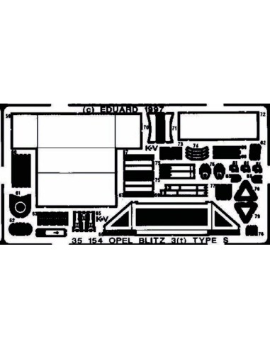 Opel Blitz 3(t) Type S Detailbausatz 