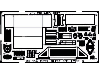 Opel Blitz 3(t) Type S Detailbausatz 