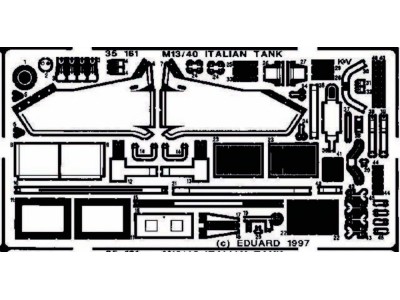 M13/40 Panzer Detailbausatz 