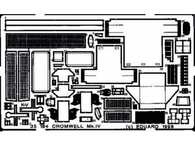 Cromwell MK IV Detailsatz aussen 