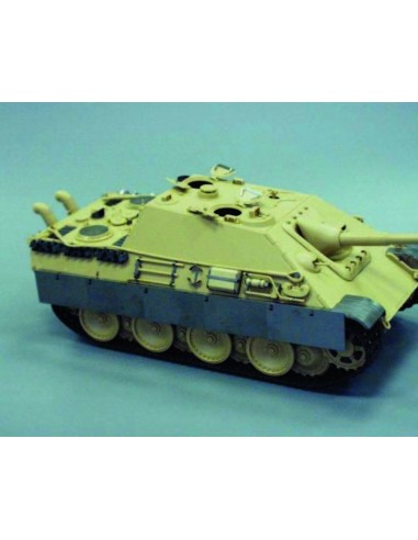 Deutscher Jagdpanther Spätere Version Fotoätzsatz 