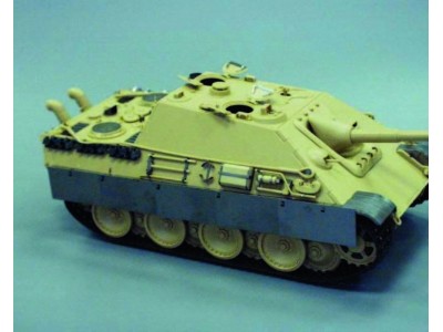 Deutscher Jagdpanther Spätere Version Fotoätzsatz 
