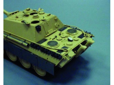 Deutscher Jagdpanther Spätere Version Fotoätzsatz 