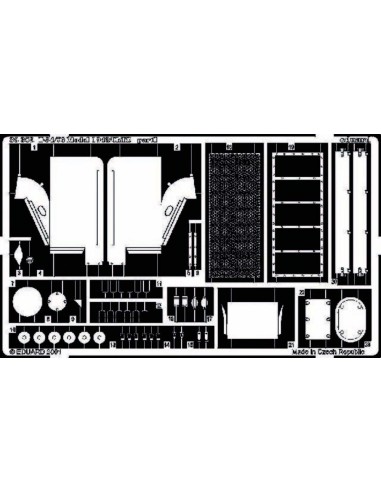 T-34/76 Model 1943/ChTZ Fotoätzsatz 