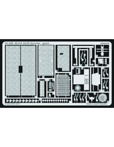 M-113 ACAV Inneneinrichtung Fotoätzsatz 