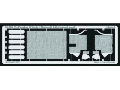 Pz.V Panter G Early Zimmerit 1 für Tamiya Bausatz 