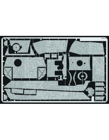 Pz.V Panter G Early Zimmerit 1 für Tamiya Bausatz 