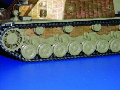 Sturmpanzer IV Brummbär SdKfz. 166 Zimmerit Fotoätzsatz 