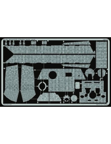 Zimmerit Panther Ausf. A für Tamiya Bausatz 