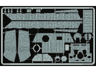 Zimmerit Panther Ausf. A für Tamiya Bausatz 