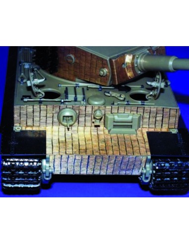 Zimmerit Tiger I Late für Tamiya Bausatz 