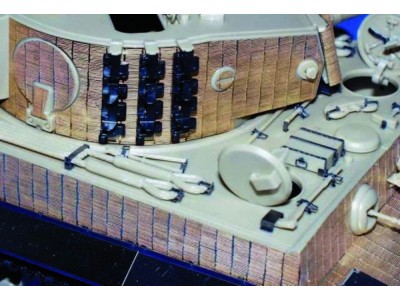 Zimmerit Tiger I Late für Tamiya Bausatz 