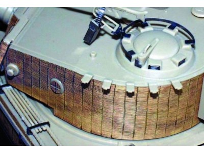Zimmerit Tiger I Late für Tamiya Bausatz 