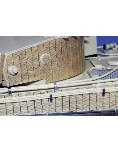 Zimmerit Tiger I Late für Tamiya Bausatz 