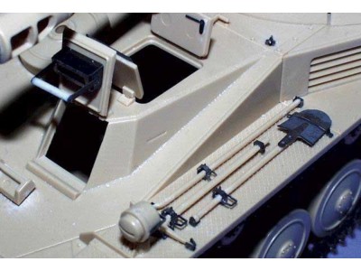 Sd.Kfz.142 Wespe mit Haubitze FH18/2 Fotoätzsatz 