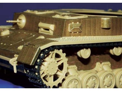 Zimmerit Flakpanzer IV Wirbelwind für Tamiya Bausatz 