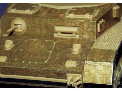 Zimmerit Flakpanzer IV Wirbelwind für Tamiya Bausatz 