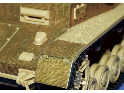 Zimmerit Flakpanzer IV Wirbelwind für Tamiya Bausatz 