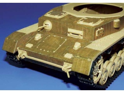 Zimmerit Flakpanzer IV Wirbelwind für Tamiya Bausatz 