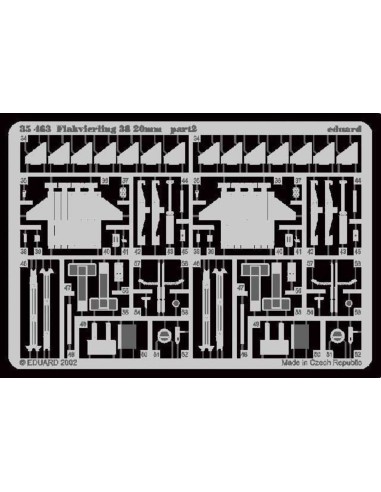Flakvierling 38 20mm für Tamiya Bausatz 