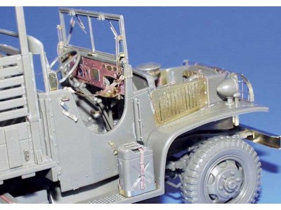 2,5t 6X6 US Cargo Truck Fotoätzsatz 