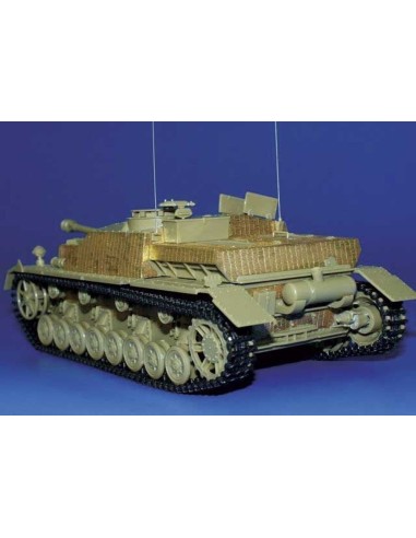 SD.KFZ. 163 Sturmgeschütz IV Zimmerit Fotoätzsatz 