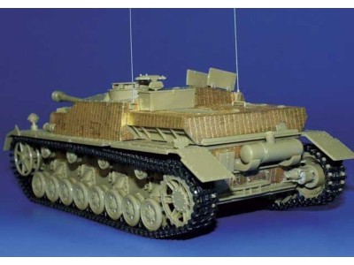 SD.KFZ. 163 Sturmgeschütz IV Zimmerit Fotoätzsatz 