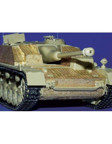 SD.KFZ. 163 Sturmgeschütz IV Zimmerit Fotoätzsatz 