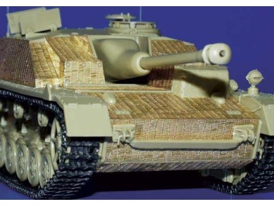 SD.KFZ. 163 Sturmgeschütz IV Zimmerit Fotoätzsatz 