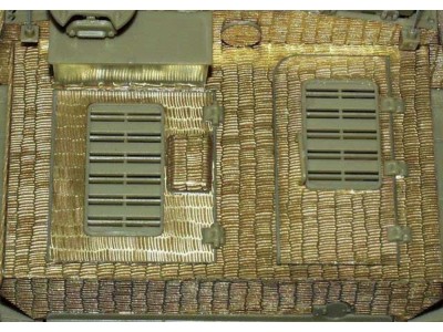 SD.KFZ. 163 Sturmgeschütz IV Zimmerit Fotoätzsatz 