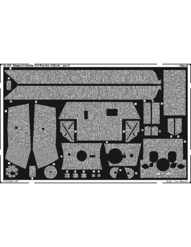 Zimmerit Panther Ausf.A Early für Dragon Bausatz 
