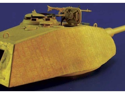 Zimmerit King Tiger Porsche turret 