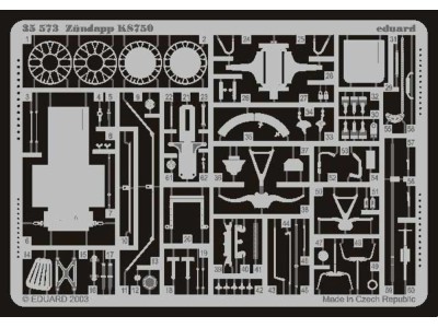 BMW R75 / Zünddapp KS750 Fotoätzsatz 
