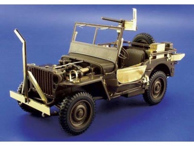 M-274 Mule mit 106 mm-Geschütz Fotoätzsatz 