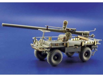 M-274 Mule mit 106 mm-Geschütz Fotoätzsatz 