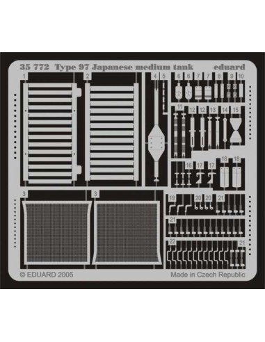 Type 97 Japanese Medium Tank für Tamiya Bausatz 35137 