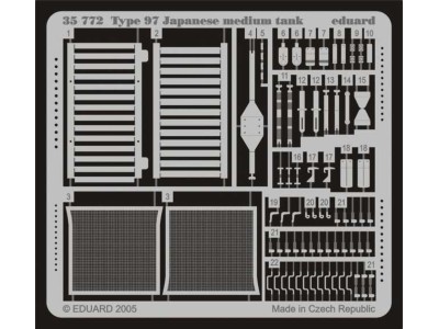 Type 97 Japanese Medium Tank für Tamiya Bausatz 35137 