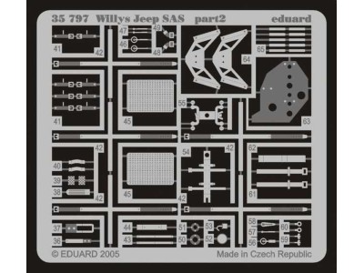 Willys Jeep SAS für Tamiya Bausatz 