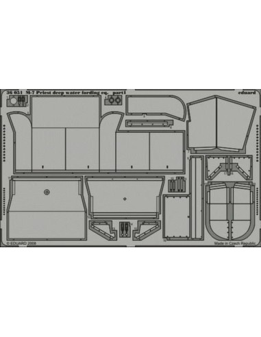 M-7 Priest deep water fording eq. für Academy Bausatz 