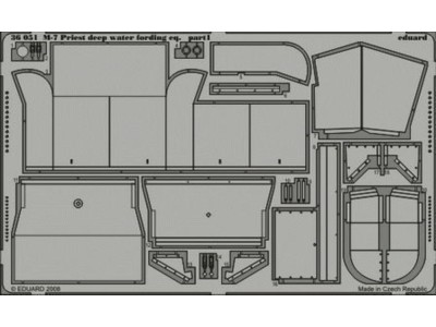 M-7 Priest deep water fording eq. für Academy Bausatz 