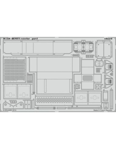 HEMTT exterior for Italeri 