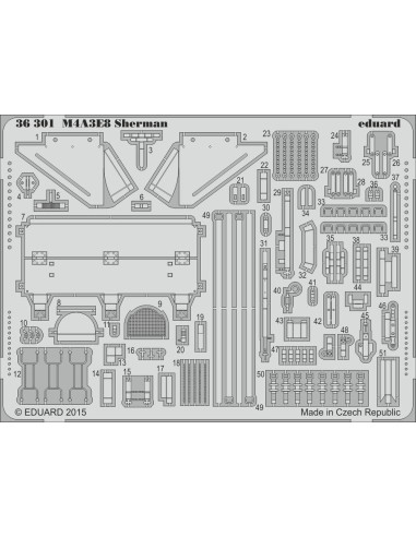 M4A3E8 Sherman for Tamiya 